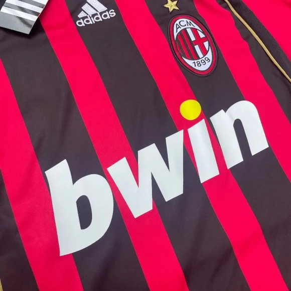 Kaka #22 2006 - 07 Ac Milan Home Short sleeve Retro Jersey - Picture 3 of 7